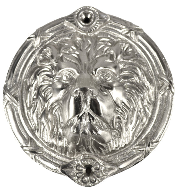Lion's Head Medallion (Several Finishes Available) COPPER MOUNTAIN HARDWARE