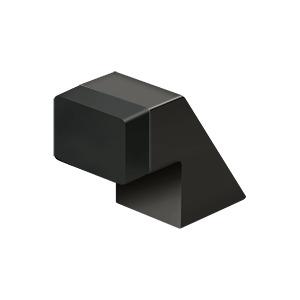 1 1/4 Inch Solid Brass Contemporary Floor Door Bumper (Several Finishes Available) DELTANA