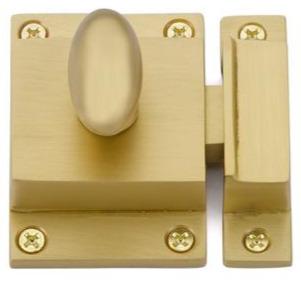 Emtek Solid Brass Egg Knob Cabinet Latch Set EMTEK