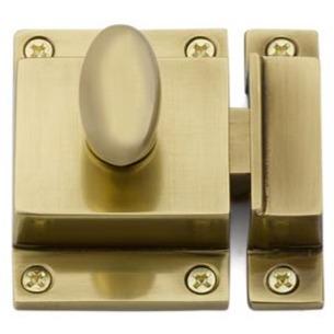 Emtek Solid Brass Egg Knob Cabinet Latch Set EMTEK