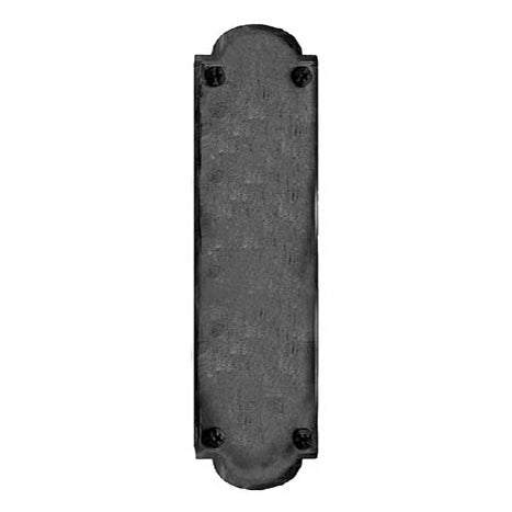 Oversized 15 3/4 Inch Iron Art Push Plate ACORN MANUFACTURING